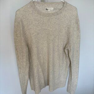 The Commons - Off-White Fletcher Cashmere Crewneck Sweater